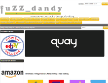 Tablet Screenshot of fuzzdandy.co.uk